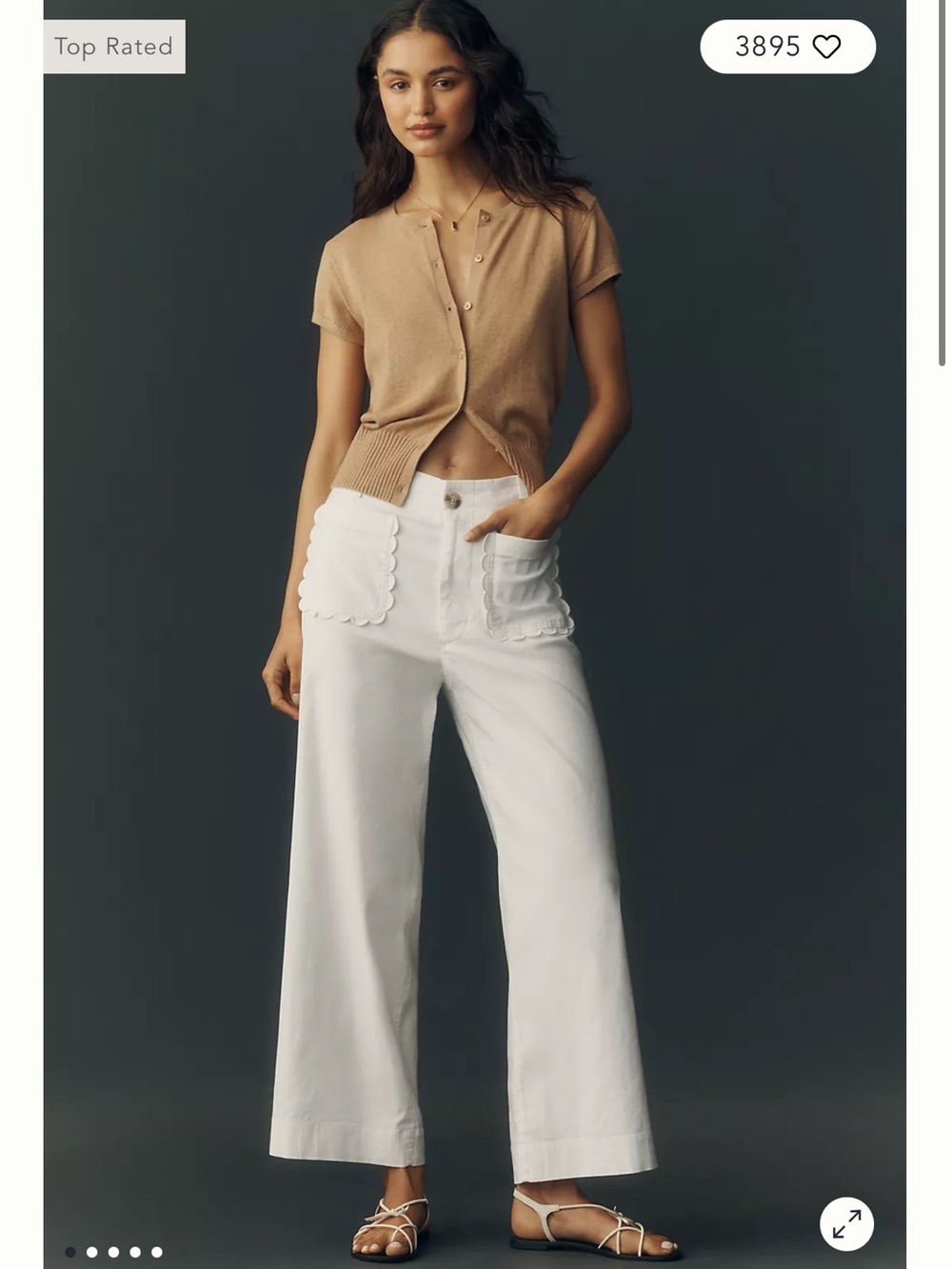 Maeve Colette Scallop Pants